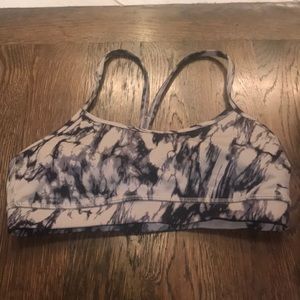 Lululemon Rare Marble Print Sports Bra